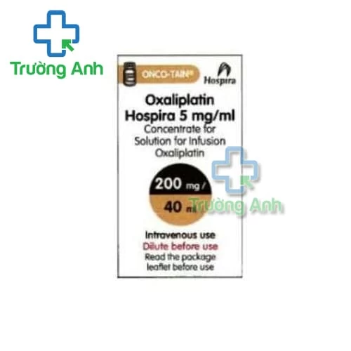 Oxaliplatin Hospira 200mg/40ml Zydus - Thuốc điều trị ung thư